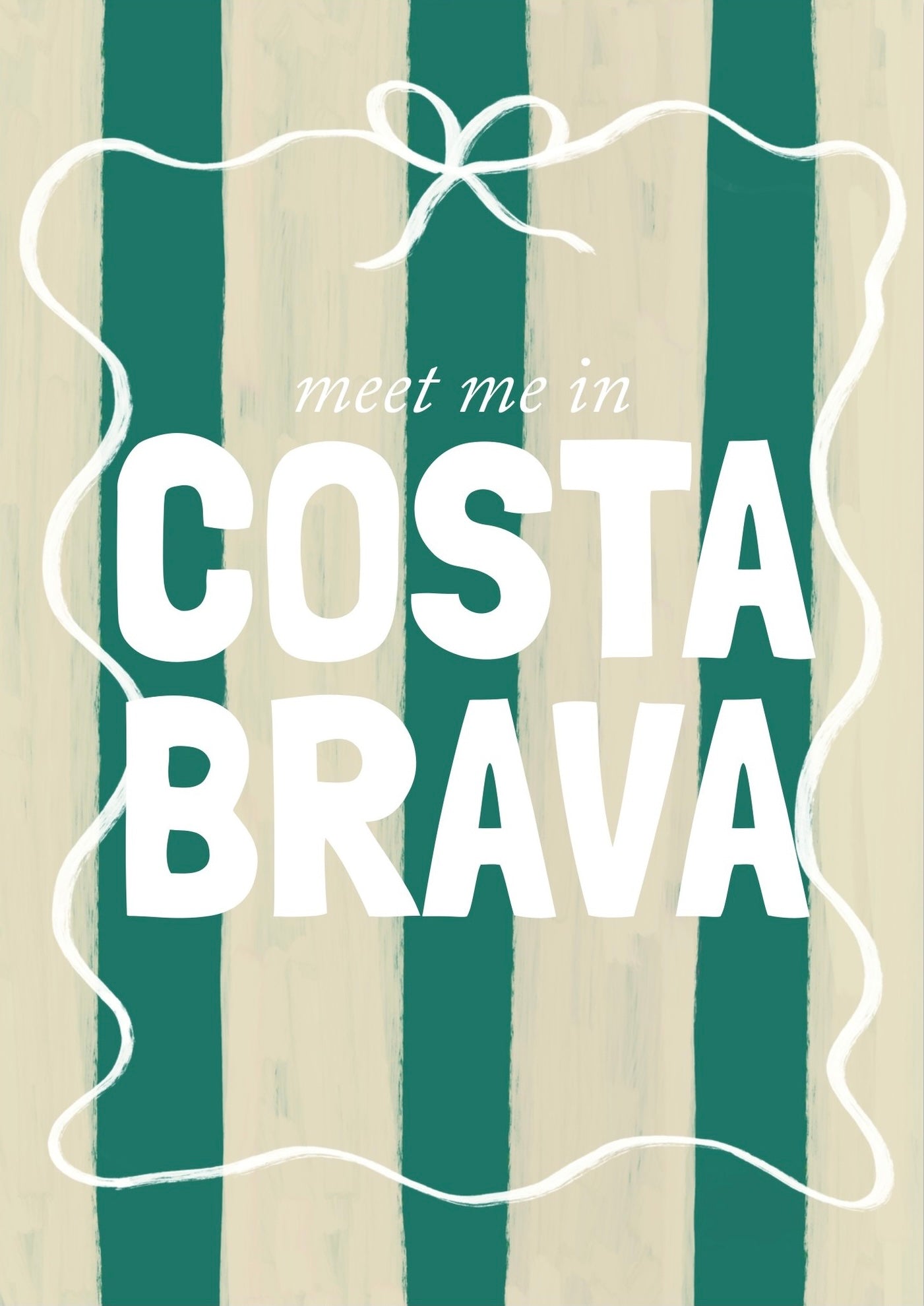 Póster de Rayas Personalizable