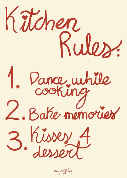 Kitchen Rules Póster