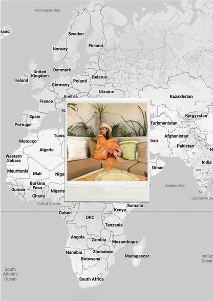 Póster Mapa Viajero Personalizable